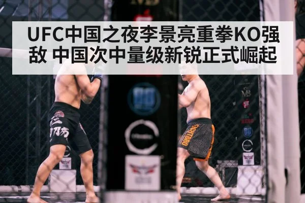 UFC中国之夜李景亮重拳KO强敌 中国次中量级新锐正式崛起