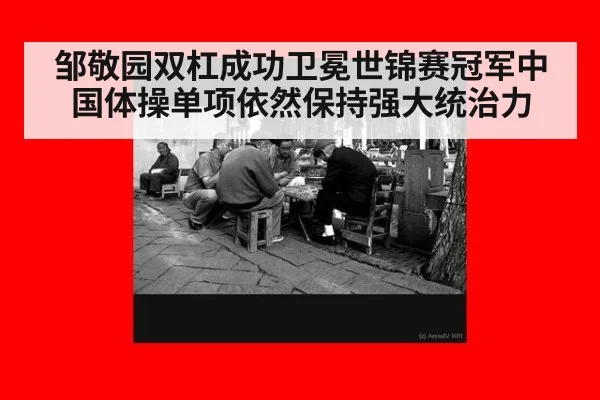 邹敬园双杠成功卫冕世锦赛冠军中国体操单项依然保持强大统治力